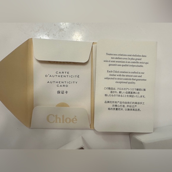 NWT Authentic Chloe SMALL TRI FOLD wallet - Picture 4 of 12